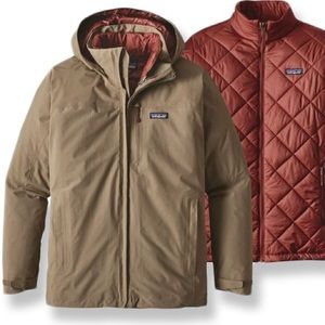 Patagonia Windsweep 3-in-1 Jacket WITHOUT Red Quilted Inner Jacket - Large (L)